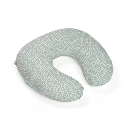 Petit coussin d’allaitement softy Cloudy kaki+Pêche 1 - vertbaudet enfant 