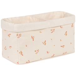 Chambre et rangement-Rangement-Panier de toilette à deux compartiments