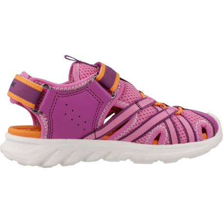 Sandales fille légères à semelle stable pour l'été Bleu+Rose+Violet 7 - vertbaudet enfant 