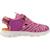 Sandales fille légères à semelle stable pour l'été Bleu+Rose+Violet 7 - vertbaudet enfant 