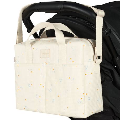 Sac à langer imperméable gala opera Orange, écru, bleu 2 - vertbaudet enfant 