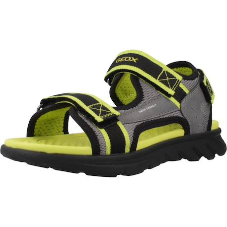 Sandales garçon légères résistantes pour l'été Bleu+Noir+Noir 2 16 - vertbaudet enfant 