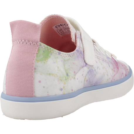 Basket fille modèle j gisli girl Blanc+Bleu+Rose 15 - vertbaudet enfant 