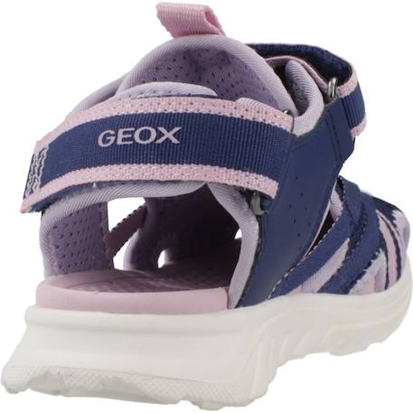 Sandales fille légères à semelle stable pour l'été Bleu+Rose+Violet 3 - vertbaudet enfant 