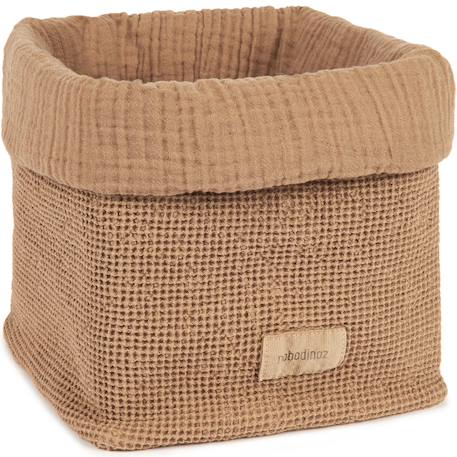 Panier en coton wabi-sabi Marron+Naturel 2 - vertbaudet enfant 