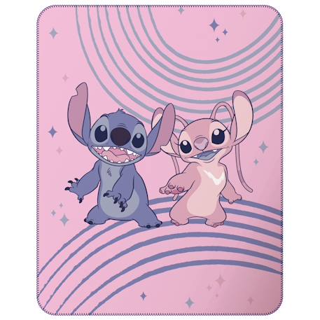 Plaid polaire imprimé, disney home stitch wavy Rose 2 - vertbaudet enfant 