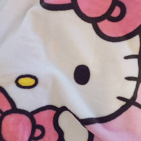 Plaid polaire imprimé, hello kitty cute Rose 3 - vertbaudet enfant 