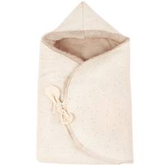 Linge de maison et décoration-Linge de lit bébé-Couverture nomade hiver baby nest wabi-sabi