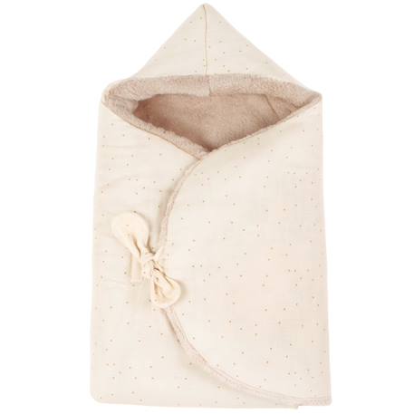 Couverture nomade hiver baby nest wabi-sabi Ecru, jaune, bleu+Ecru, nude+Naturel 9 - vertbaudet enfant 