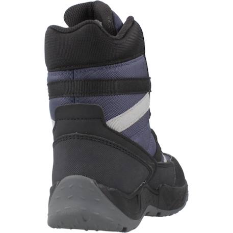 Bottes garçon imperméables amphibiox pour l'hiver Bleu+Vert 3 - vertbaudet enfant 