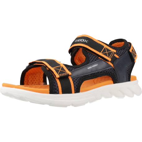 Sandales garçon légères résistantes pour l'été Bleu+Noir+Noir 2 10 - vertbaudet enfant 