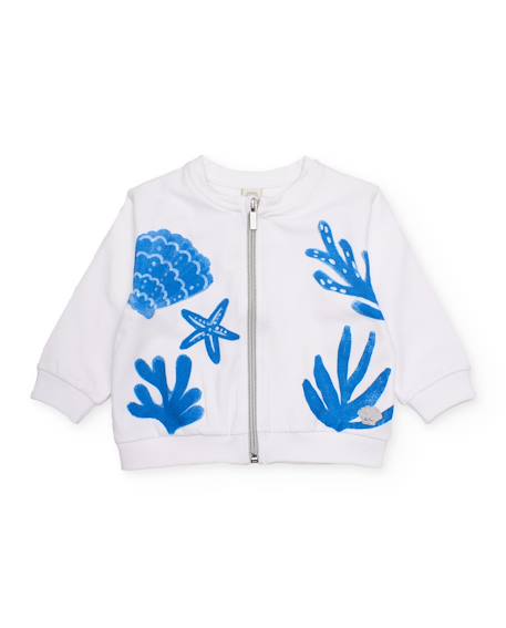 Bébé-Pull, gilet, sweat-Sweat-Sweat pour fille en maille avec imprimé marin