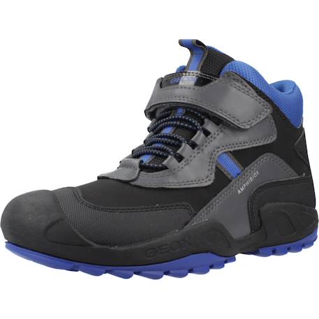 Bottes garçon amphibiox étanches et respirantes Noir+Noir 2 10 - vertbaudet enfant 