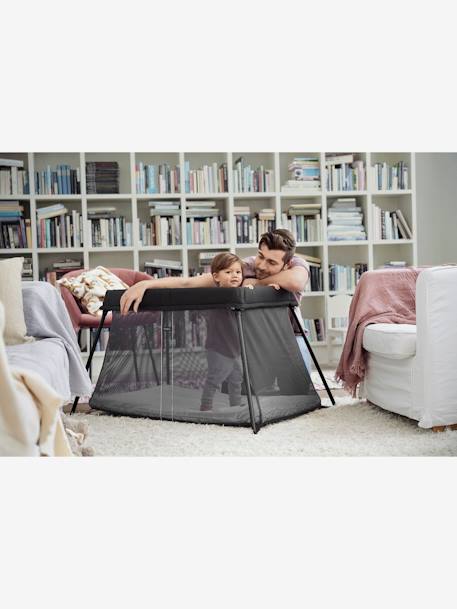 Lit parapluie Light BabyBjörn noir+VERT FONCE 3 - vertbaudet enfant 