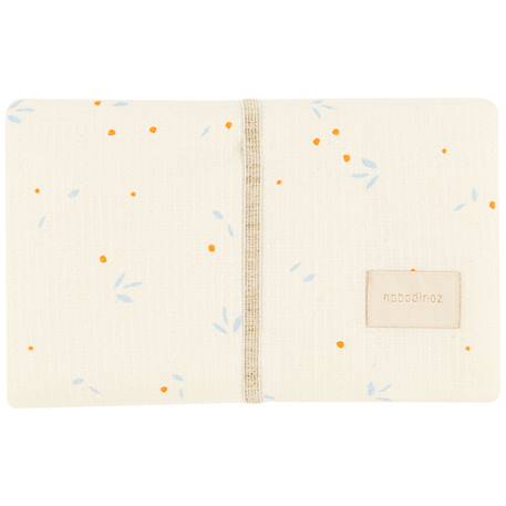 Tapis à langer mozart opera Ecru, bleu, orange 1 - vertbaudet enfant 