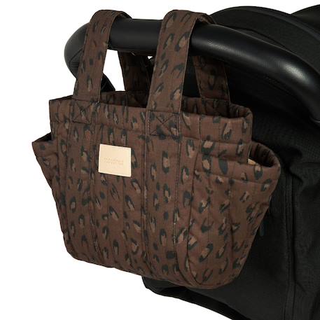 Sac à poussette hyde park léonie brown Marron, noir 3 - vertbaudet enfant 