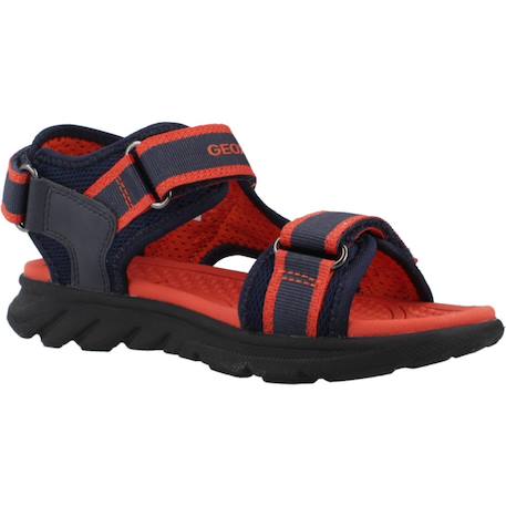Sandales garçon légères résistantes pour l'été Bleu+Noir+Noir 2 5 - vertbaudet enfant 
