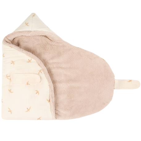 Couverture nomade hiver baby nest wabi-sabi Ecru, jaune, bleu+Ecru, nude+Naturel 6 - vertbaudet enfant 