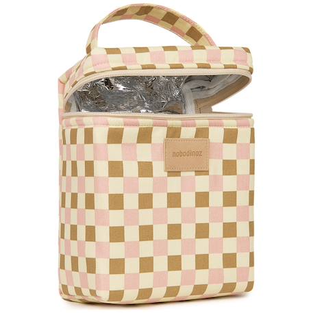 Sac isotherme pour biberon et déjeuner hyde park Rose 3 - vertbaudet enfant 