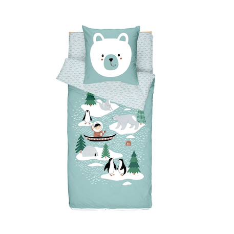 Caradou® rechange parure de lit enfant igloo Vert pâle 4 - vertbaudet enfant 