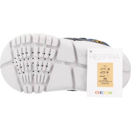 Bottes garçon imperméables amphibiox pour l'hiver Bleu+Noir 6 - vertbaudet enfant 