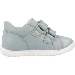 Chaussures-Chaussures bébé 17-26-Baskets fille en cuir légères et durables