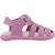 Sandales fille légères à semelle stable pour l'été Blanc+Rose+Rose 2+Rose 3+Rose c8842 19 - vertbaudet enfant 