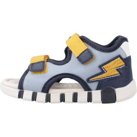 Sandales bébé garçon ajustables pour l'été Bleu+Bleu 2+Multicolore 8 - vertbaudet enfant 