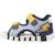 Sandales bébé garçon ajustables pour l'été Bleu+Bleu 2+Multicolore 8 - vertbaudet enfant 