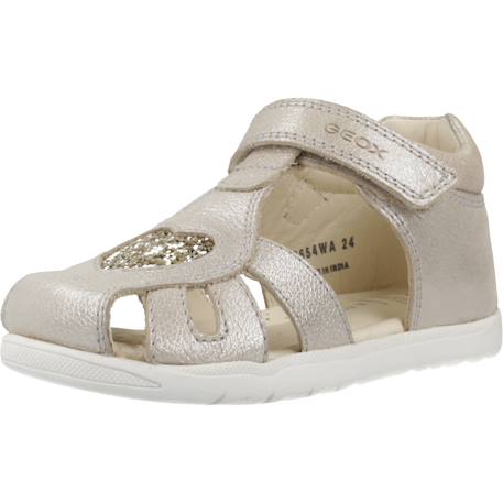 Sandales fille cuir à brides maintien ajusté D´or 4 - vertbaudet enfant 