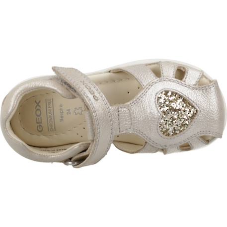 Sandales fille cuir à brides maintien ajusté D´or 6 - vertbaudet enfant 
