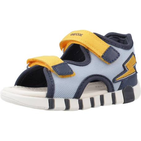 Sandales bébé garçon ajustables pour l'été Bleu+Bleu 2+Multicolore 10 - vertbaudet enfant 