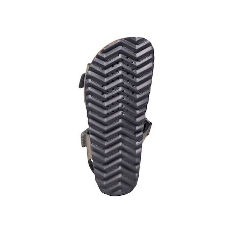 Sandales en cuir  à scratch Gris foncé+Kaki+Marine+Marine rouge+Navy orange sombre 6 - vertbaudet enfant 