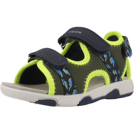 Sandales garçon légères résistantes pour l'été Bleu+Bleu 2+Vert+Vert 2 16 - vertbaudet enfant 