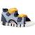 Sandales bébé garçon ajustables pour l'été Bleu+Bleu 2+Multicolore 11 - vertbaudet enfant 