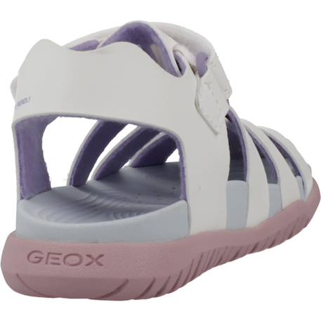 Sandales fille légères à semelle stable pour l'été Blanc+Rose+Rose 2+Rose 3+Rose c8842 3 - vertbaudet enfant 
