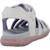 Sandales fille légères à semelle stable pour l'été Blanc+Rose+Rose 2+Rose 3+Rose c8842 3 - vertbaudet enfant 