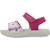 Sandales bébé fille confortables et ajustables Rose+Rose 2 2 - vertbaudet enfant 