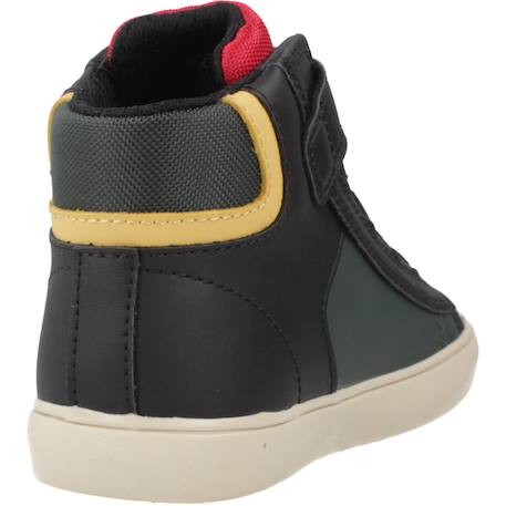 Baskets montantes garçon b gisli Bleu+Noir+Vert 15 - vertbaudet enfant 