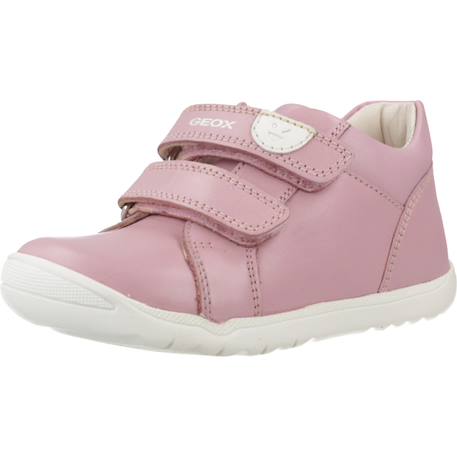 Baskets fille en cuir légères et durables Bleu+Rose 10 - vertbaudet enfant 