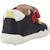 Sandales garçon cuir maintien solide pour l'été Blanc+Bleu 9 - vertbaudet enfant 