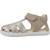 Sandales fille cuir à brides maintien ajusté D´or+Violet 2 - vertbaudet enfant 