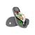 Tongs enfant Minecraft - plage piscine été garçon Steel gris+Steel gris blanc 10 - vertbaudet enfant 