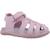 Sandales fille légères à semelle stable pour l'été Blanc+Rose+Rose 2+Rose 3+Rose c8842 17 - vertbaudet enfant 