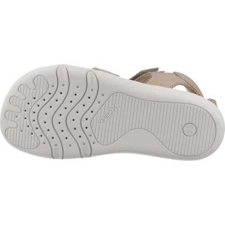 Sandales fille cuir à brides maintien ajusté D´or+Violet 6 - vertbaudet enfant 