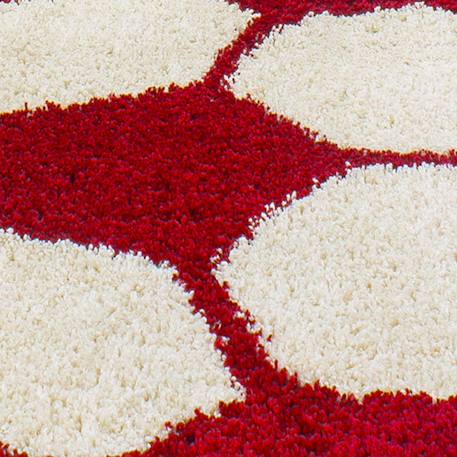 Tapis enfant tissé shaggy foot Autre+Bleu+Jaune+Noir+Rouge+Vert 29 - vertbaudet enfant 