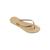 Tongs  à enfiler - Fille Canyon clay+Sand gris 8 - vertbaudet enfant 