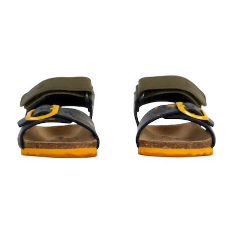 Sandales en cuir à scratch Sage ochre jaune 5 - vertbaudet enfant 