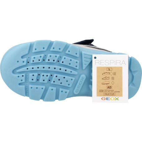 Bottes bébé fille imperméables amphibiox Bleu+Rose 6 - vertbaudet enfant 