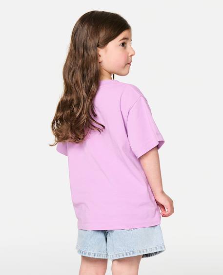 T-shirt surf puff enfant Bone+Bright lilac+Super pink 6 - vertbaudet enfant 